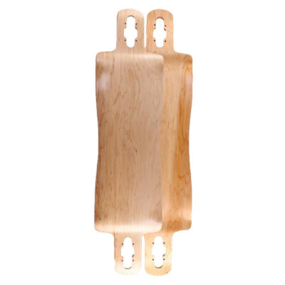 SkaReCo Deck Shape392 double kick top mount 39,75"x10" WB26,5" natural