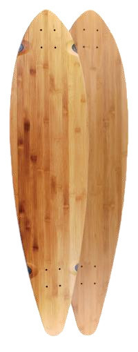 SkaReCo Deck Shape401 Pintails P40 40"x9,75" WB26,5" Bamboo
