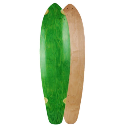 SkaReCo Deck Shape402 Kicktails K40 40"x9,75" WB26,75" Green