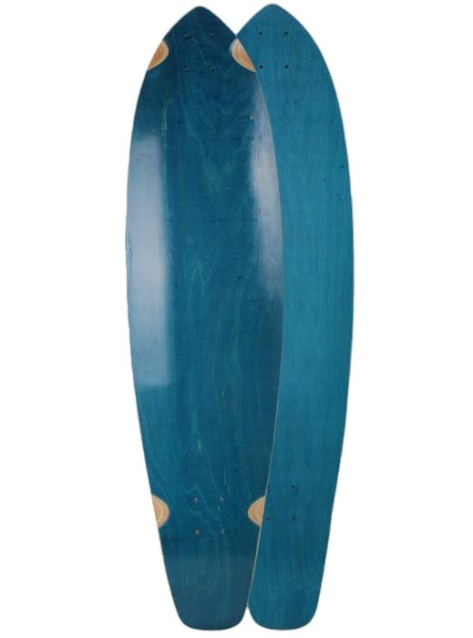 SkaReCo Deck Shape402 Kicktails K40 40"x9,75" WB26,75" Blue