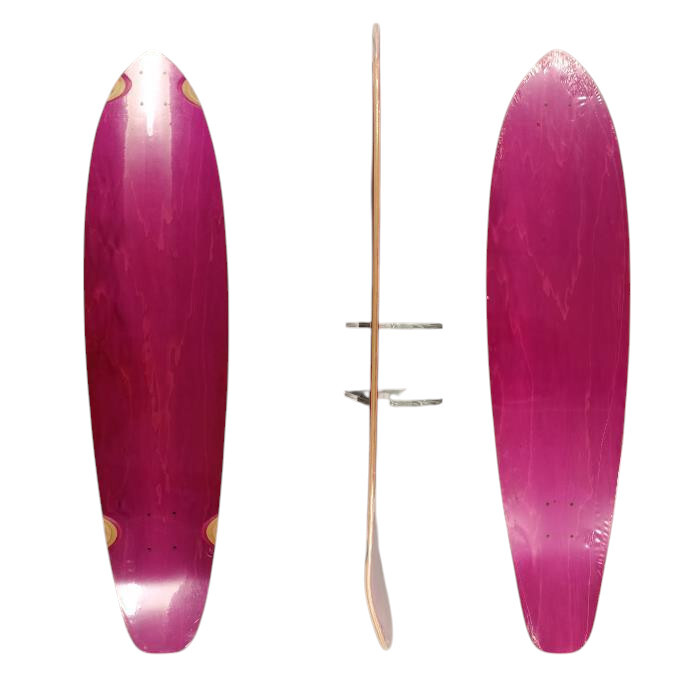 SkaReCo Deck Shape402 Kicktails K40 40"x9,75" WB26,75" Pink