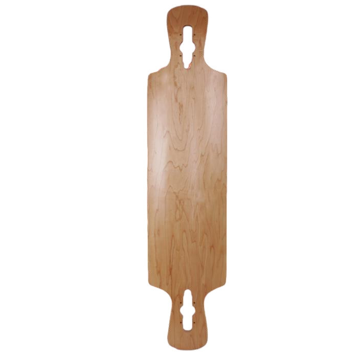SkaReCo Deck Shape420 Drop Through Doubel Kick 42"x9,5" WB29" natural