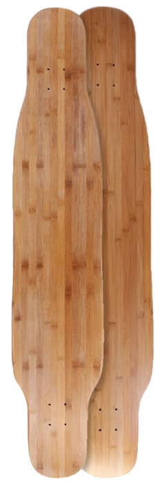 SkaReCo Deck Shape480 Doubelkick Dancer 48,75"x9,25" WB32,5" Bamboo