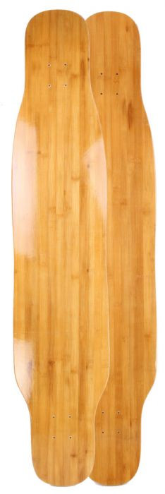 Blankdeck Shape329 Fiberglass/Bamboo Dancer 48,75"x9,25" WB32,5" Preorder