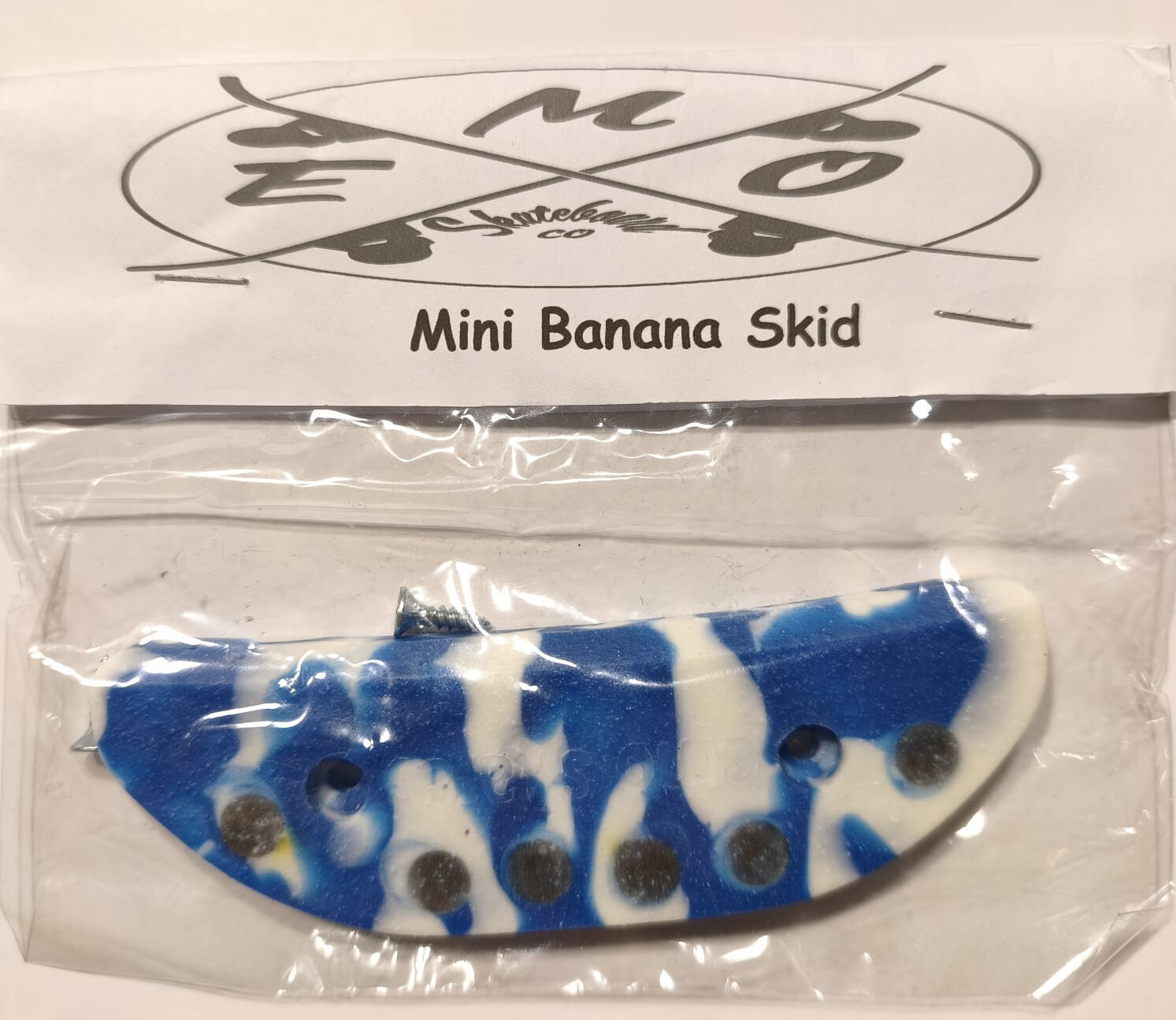Emo Bone Mini Banana skid Weiß/Blau
