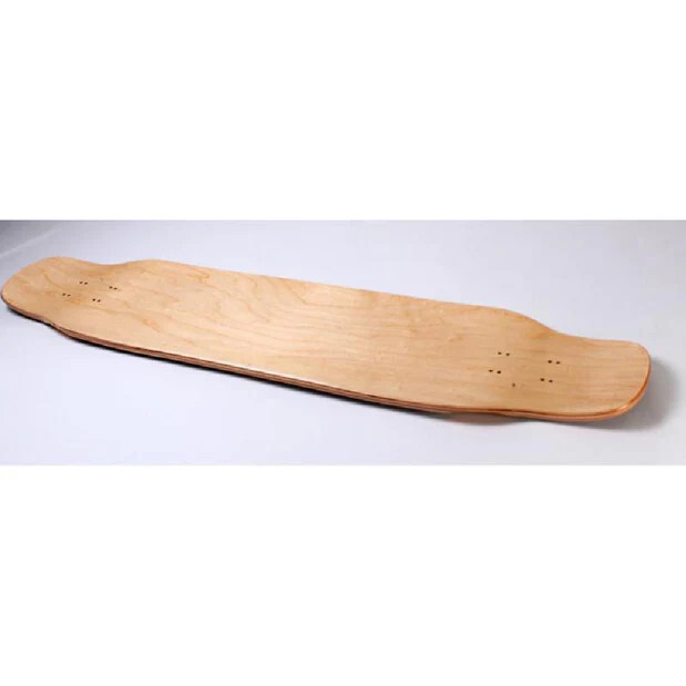 SkaReCo Deck Shape391 Double Kicktail Freeride 39"x9,5" WB24,5" dark walnut