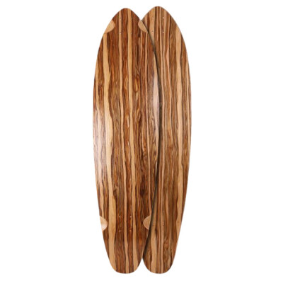 SkaReCo Deck Shape402 Kicktail C05 40"x9,75" WB26,75" Smoked Wood