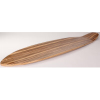 SkaReCo Deck Shape402 Kicktail C05 40"x9,75" WB26,75" Smoked Wood