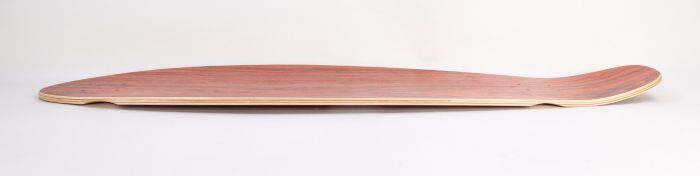 SkaReCo Deck Shape402 Kicktail C05 40"x9,75" WB26,75" Smoked Wood