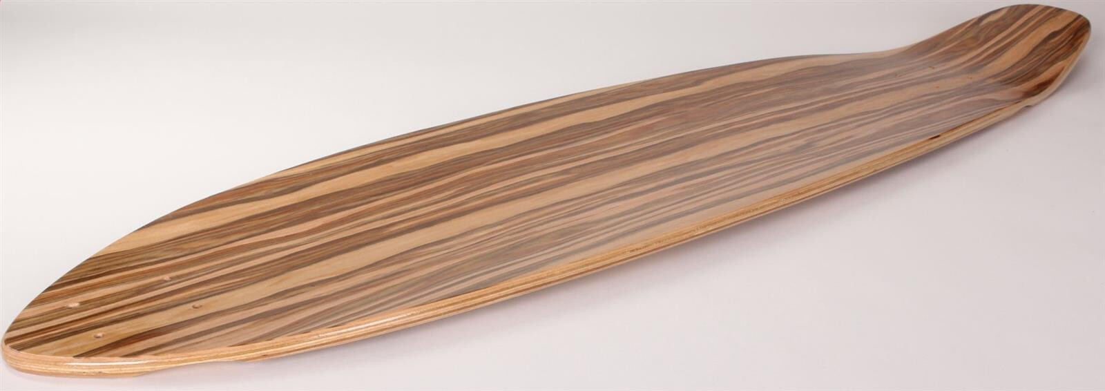 SkaReCo Deck Shape402 Kicktail C05 40"x9,75" WB26,75" Smoked Wood