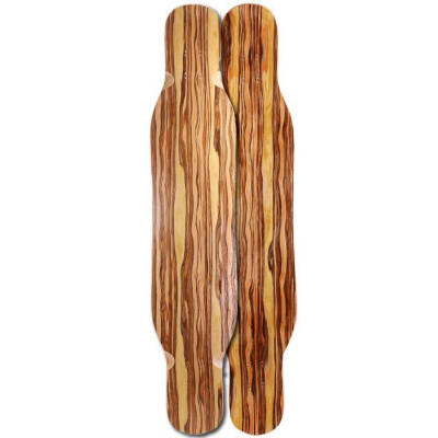 SkaReCo Deck Shape482 Doubelkick Dancer 48,75"x9,25" WB32,5" Smoked Wood