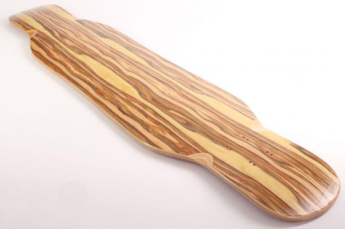 SkaReCo Deck Shape482 Doubelkick Dancer 48,75"x9,25" WB32,5" Smoked Wood