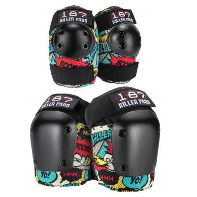 187 KILLER PADS Pad Set Combo Pack Comic XS