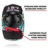 187 KILLER PADS Protection Combo Pack Comic XS