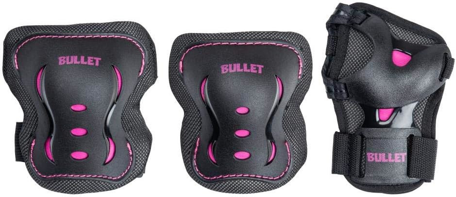 Bullet Triple Padset v2 schwarz pink 3-6 Jahre