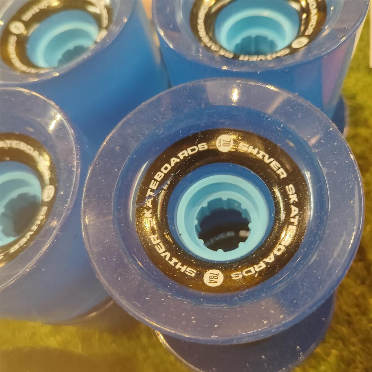 Shiver Longboard Wheels 70mm/78a Blau