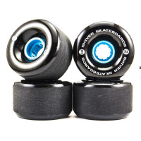 Shiver Longboard Wheels 70mm/78a black/Blue