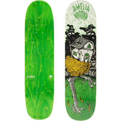 Arbor Deck Amelia Baba Yaga 32" x 8,25"  WB14,5" green