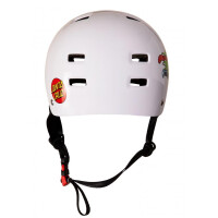 Bullet x Santa Cruz Helmet Slasher Youth Gloss White OSFA