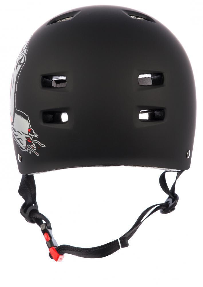 Bullet x Santa Cruz Helmet Screaming Hand Matt Black