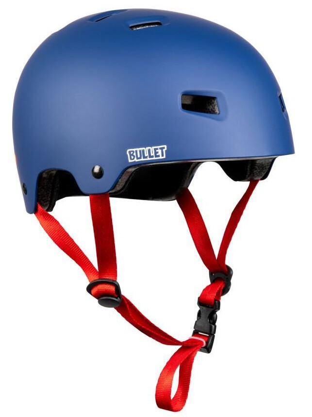 Bullet x Santa Cruz Helmet Strip Logo Matte Blue