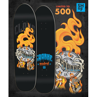 Madrid Deck Claus Grabke Hall of Fame 2024 black 8,875 x 34