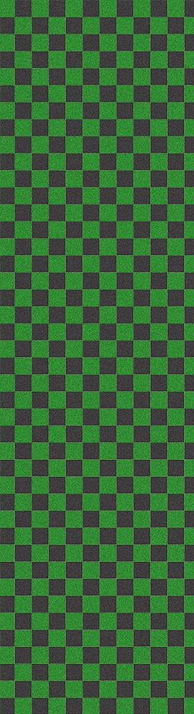 Fruity Griptape (9"x33") Black/Green Checkers Single Sheet