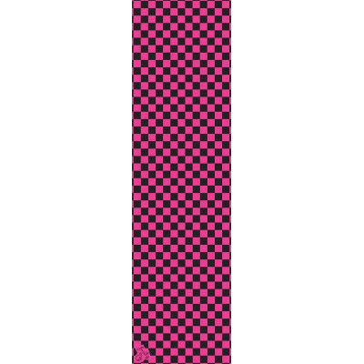 Fruity Griptape (9"x33") Black/Pink Checkers Single Sheet