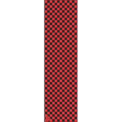 Fruity Griptape (9"x33") Black/Red Checkers Single Sheet