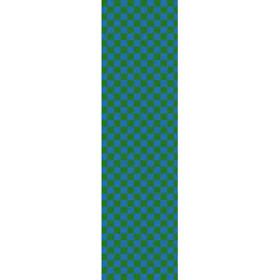 Fruity Griptape (9"x33") Green/Blue Checkers Single Sheet