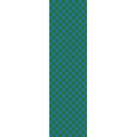 Fruity Griptape (9"x33") Green/Blue Checkers...