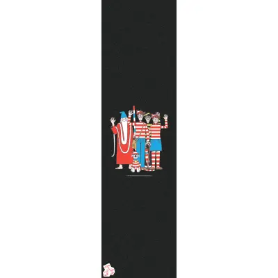 Fruity Griptape (9"x33") Wheres Wally Group Shot