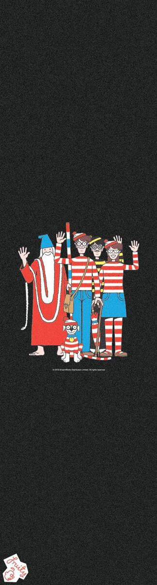Fruity Griptape (9"x33") Wheres Wally Group Shot
