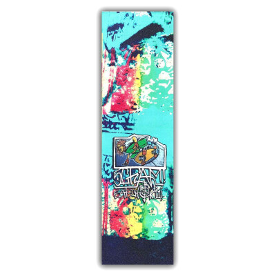SCRAM-SKATES Griptape 10"x34" Tie Dye