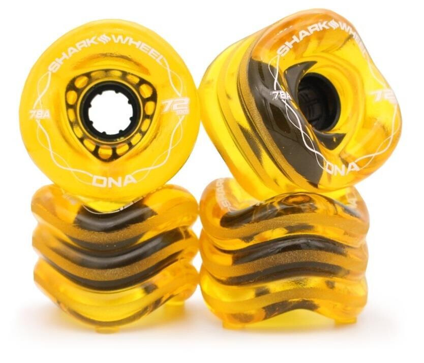 SHARK WHEEL DNA 72mm/78a clear Amber