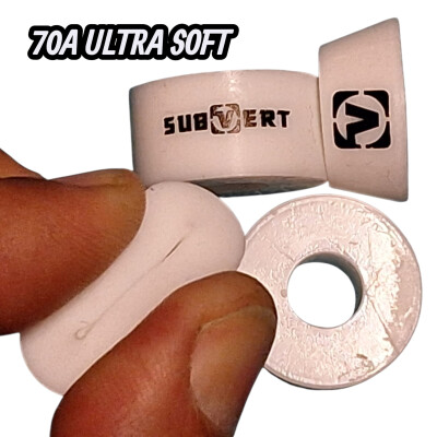 SubVert Bushings 70A Barrel/Barrel ULTRA-Soft White 4er Set - for Kids