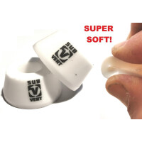 SubVert Bushings 70A Cone/Cone ULTRA-Soft White 4er Set-...