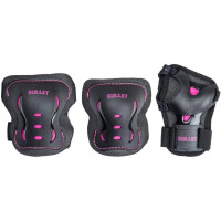 Bullet Triple Padset v2 schwarz pink 10-12 Jahre