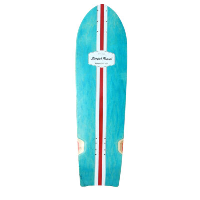 BooyahBoards Deck  Surfskate Blue 35.5", 10" WB20-21