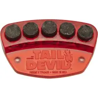 Tail Devil Spark Plate - Color : Red