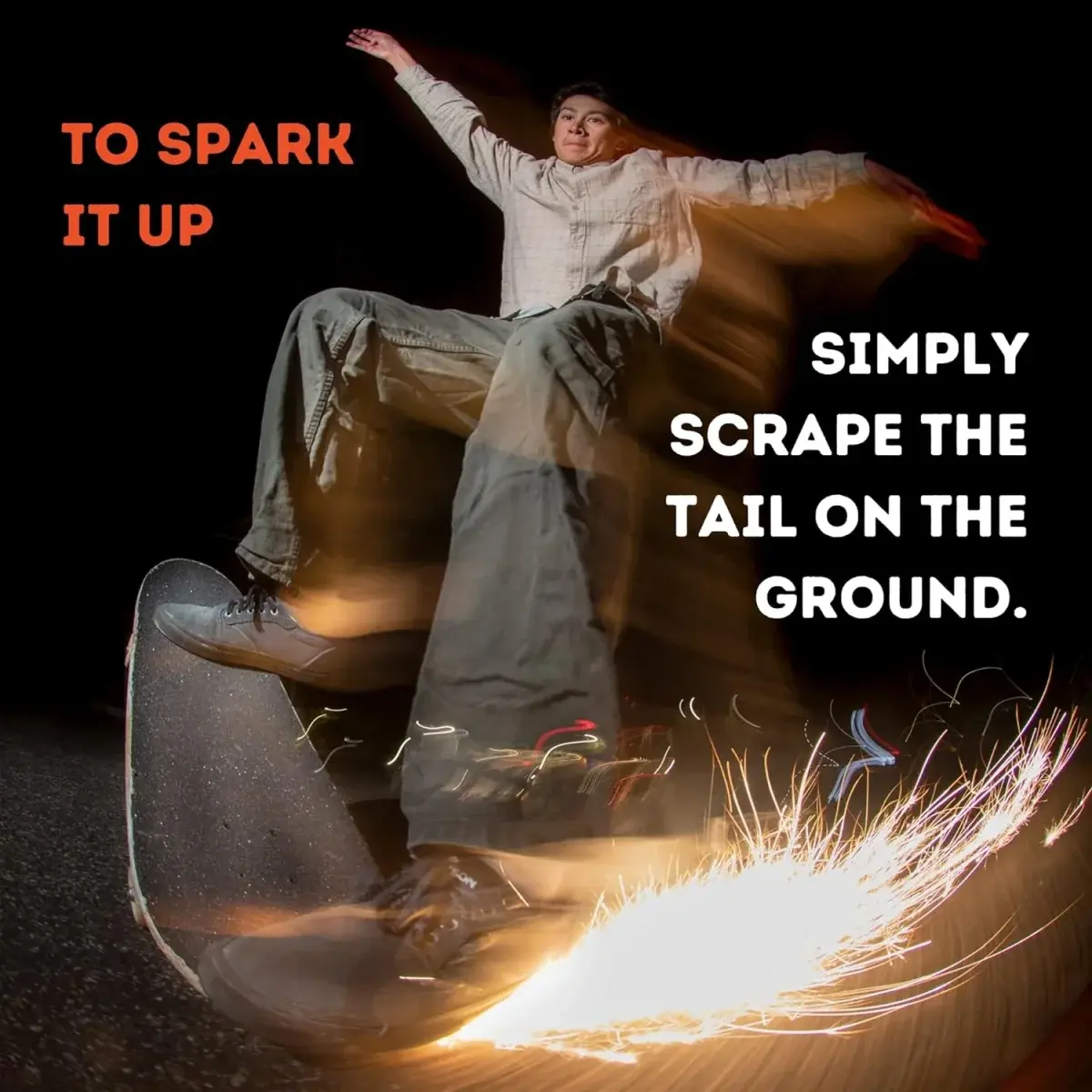 Tail Devil Spark Plate - Color : Red