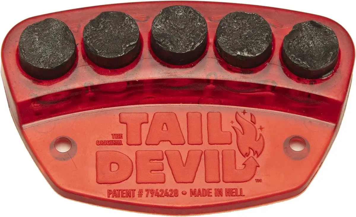 Tail Devil Spark Plate - Color : Red