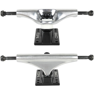 Core Trucks Skateboard 5.5 silber/schwarz