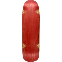 SkaReCo Deck Oldschool+Surfskate Hybrid 9,5” * 32,5” WB16,5” orange red / orange red  - gepresst in Deutschland