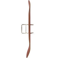 SkaReCo Deck Oldschool+Surfskate Hybrid 9,5” * 32,5” WB16,5” orange red / orange red  - gepresst in Deutschland