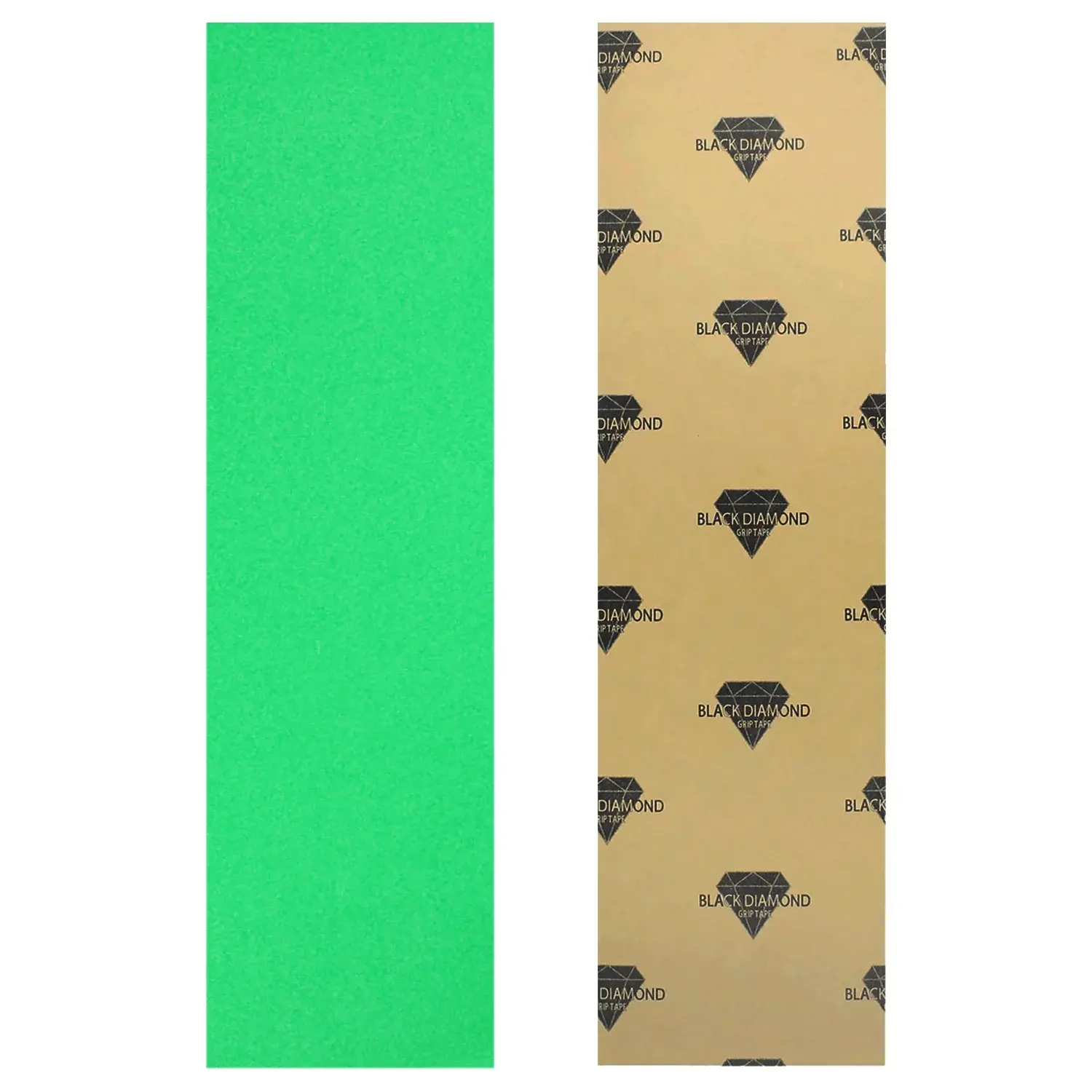 Black Diamond Griptape 10" x 40" Longboard sheet neon green