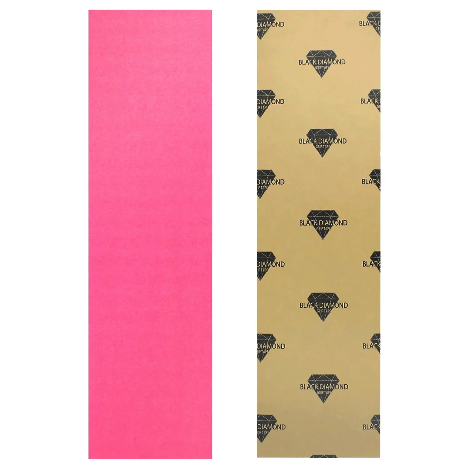 Black Diamond Griptape 10" x 40" Longboard sheet neon pink