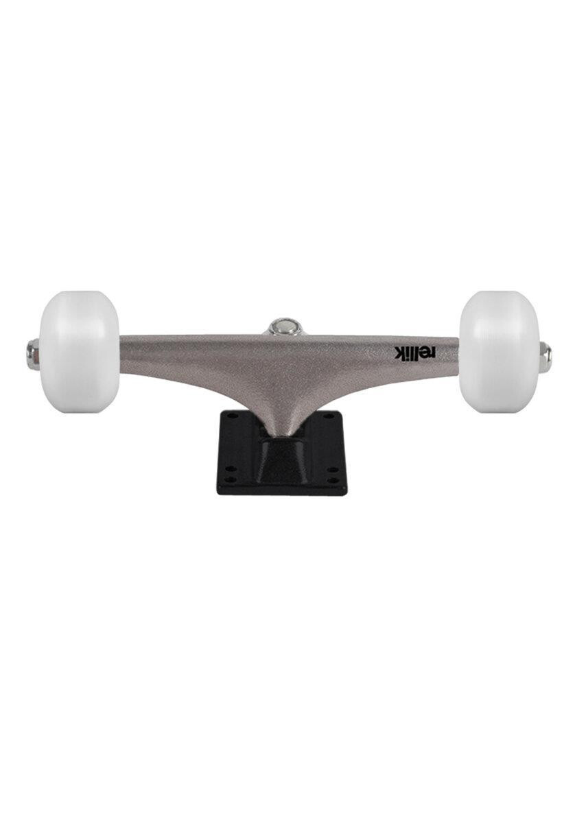 Rellik Trucks Komplett Set - silver/black 7.75