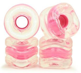 SHARK WHEEL DNA 72mm/78a transparent with pink core
