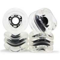 SHARK WHEEL DNA 72mm/78a transparent with black core